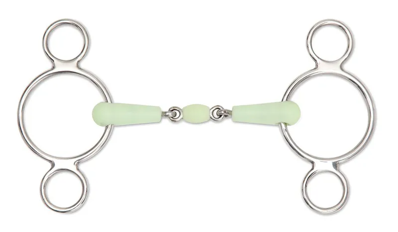 Shires EquiKind Peanut Two Ring Gag